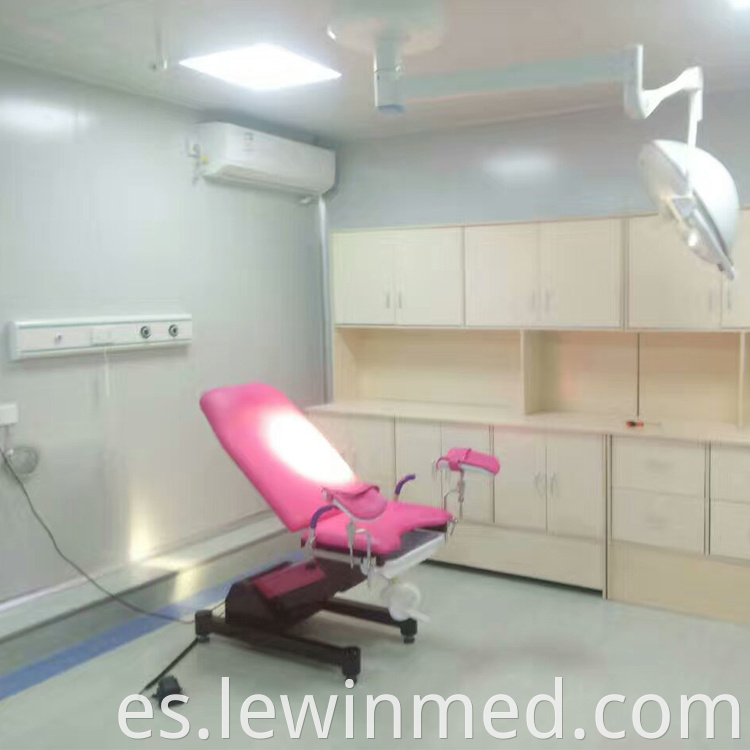 Gynecology examination bed